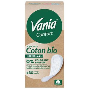 PROTÈGE SLIP Vania Protège-Slip Normal Coton Bio Confort
