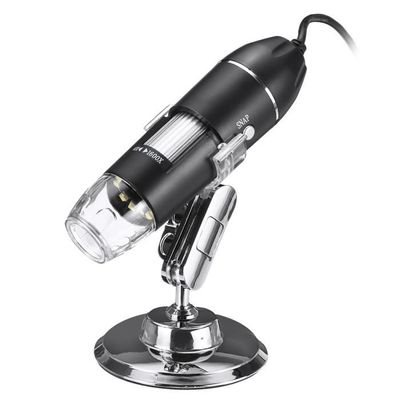 HUTACT Microscope Numérique Portable Pour Enfants – Grossissement 500X, écran 2 Pouces, Carte 32 Go, Rechargeable – Violet, Cadeau 3-12 Ans