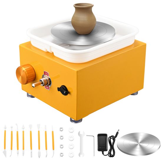 Tour de Potier, Aomdom Tour Poterie 2000RPM Vitesse Réglable Roue de Tour de Potier, Aomdom Tour Poterie 2000RPM Vitesse Réglable Roue de