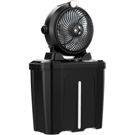 VENTILATEUR DE BRUMISATION rechargeable USB 2 en 1 avec modes de vent réglables EUR 31,96