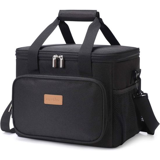 Sac Isotherme Déjeuner Enfant & Adulte – Petit Sac Lunch Box Portable Triple Isolation Bleu