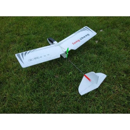 Avion En Tôle PAYA Espagne - Ailes Pliables - 20 Cm D'envergure - Occasion Fonctionnel