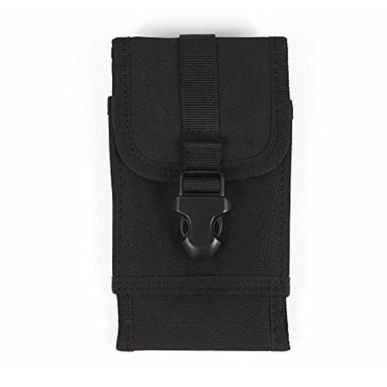 Sac Ceinture Tactique BAIGIO - Pochette Téléphone Portable - Nylon 600D - Camping/Randonnée