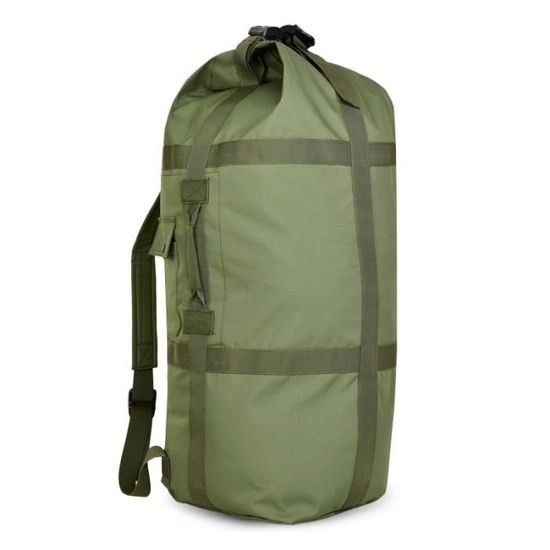 Army Green -Grand sac à dos tactique militaire en Nylon pour hommes, 70L, étanche, pour voyage en plein air, randonnée, Camping, mil