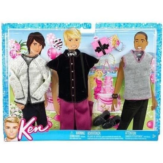 barbie 3 tenues