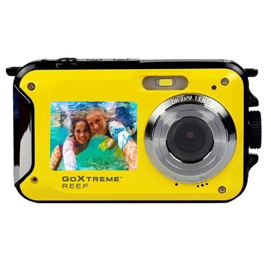 Appareil photo numérique compact Easypix GoXtreme Reef - Full HD - 24 MP - Jaune
