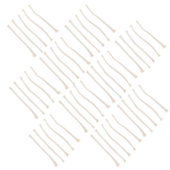 NKlaus 1 mètre de mèche plate tissée 64mm 100% coton naturel Mèche à torons pour lampe à huile avec pétrole purifié 1289