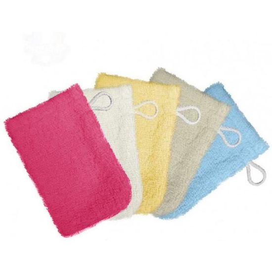 Modulit Lot De 5 Petits Gants De Toilette D Apprentissage Pour Bebe Enfant Multicolore Fabrication Francaise Cdiscount Puericulture Eveil Bebe