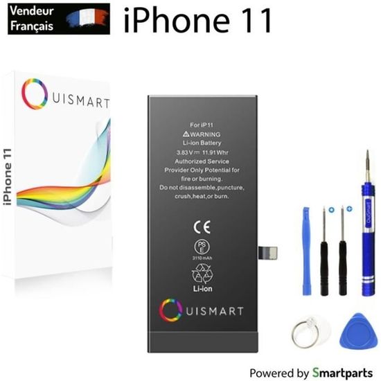 Batterie Interne De Remplacement Pour IPhone XR - Neuve, Avec Outils, Compatible Modèles A1984 Etc.