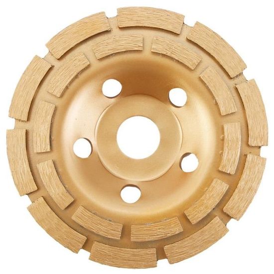 Disque Diamant Double Rangée Pour Béton 125mm - GEPCO - Alésage 22.23mm - Neuf