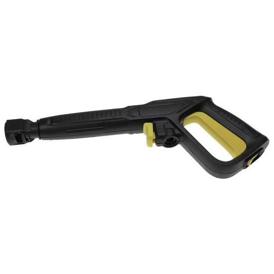 vhbw Pistolet de rechange compatible avec Kärcher K7, K 6.80 M T 250, K HC 10 nettoyeur haute-pression, noir / jaune