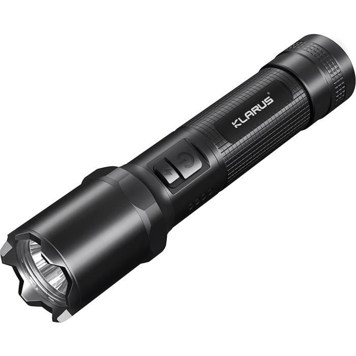 Lampe Torche Tactique Klarus EP10 1000 Lumens - Rechargeable USB-C - Étanche IPX6 - Camping Et Urgence