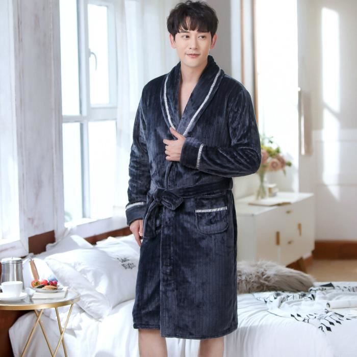 Peignoir best sale long homme