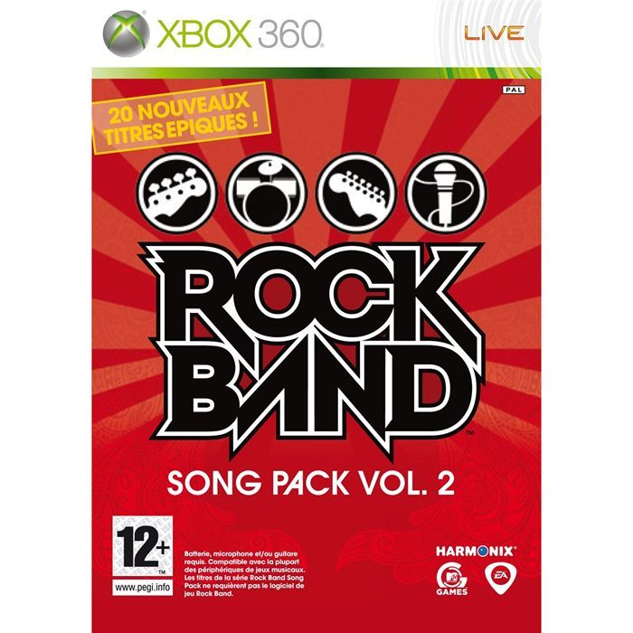 Electronic Arts Rock Band Song Pack 2 Jeu Xbox 360