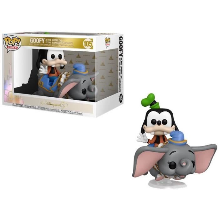 Figurine Funko Pop! Ride SUPDLX: WDW50 Dumbo wGoofy
