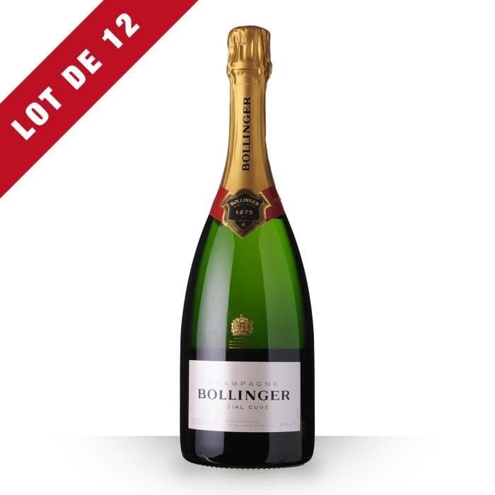 12X Bollinger Spécial Cuvée Brut 75cl - Champagne
