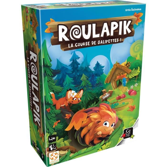 Roulapik - Jeu coopératif enfant - GIGAMIC