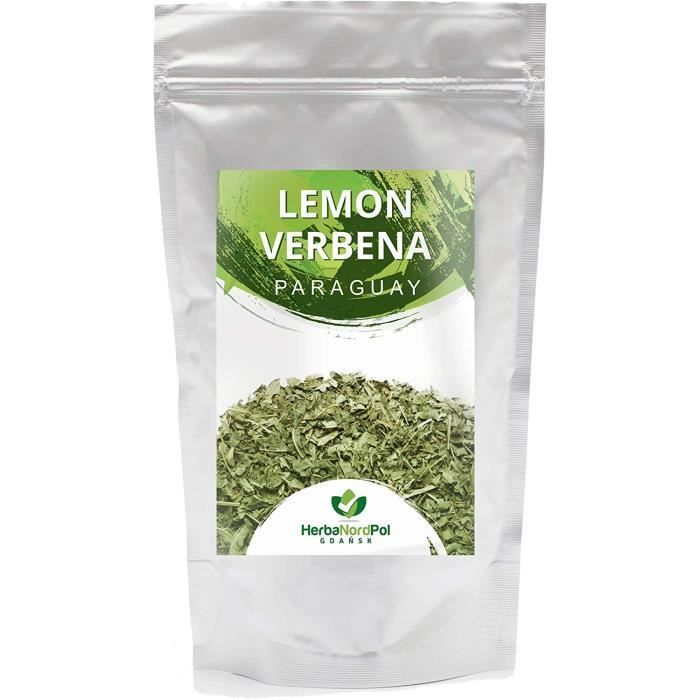 Verveine citronnée, Thé de verveine citronnée, Feuilles rafraîchissantes et apaisantes du Paraguay, Arômes, Aloysia citrodora 400G