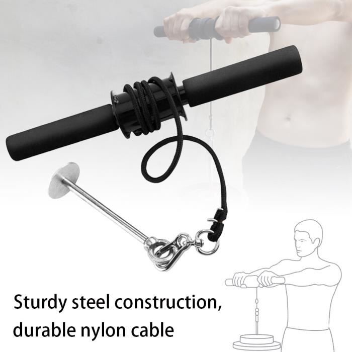 Accessoires Fitness - Musculation,Gymnastique main pince tige avant bras formateur puissance exercice Force Fitness équipement