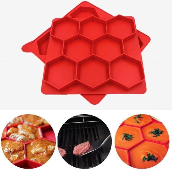 Burger Presse Hamburger Gâteau Pâtisserie Viande Moule en Silicone Cuisine Outil