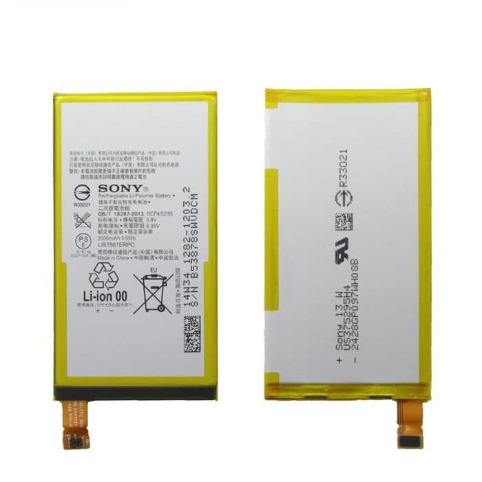 Batterie Originale Pour Sony Xperia Z3 COMPACT D5803 D5833 2600mAh LIS1561ERPC