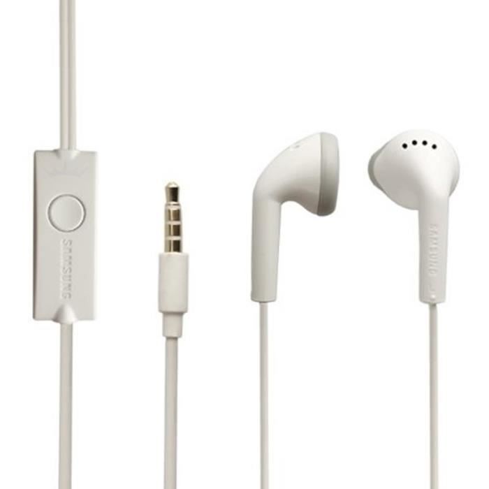 Kit Pieton Ecouteurs Main Libre Casque Origine Samsung EHS61ASFWE