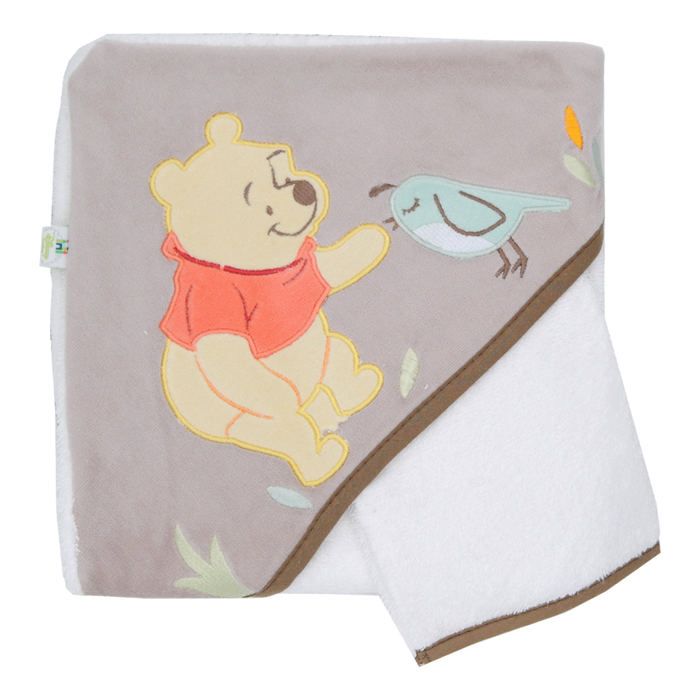 WINNIE Parure de Bain Whimsy 80 x 80 cm Eponge et Velours 360 gr/m3