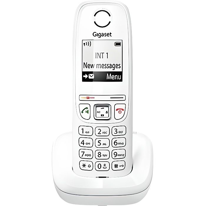 Cordless Gigaset AS405 Blanc