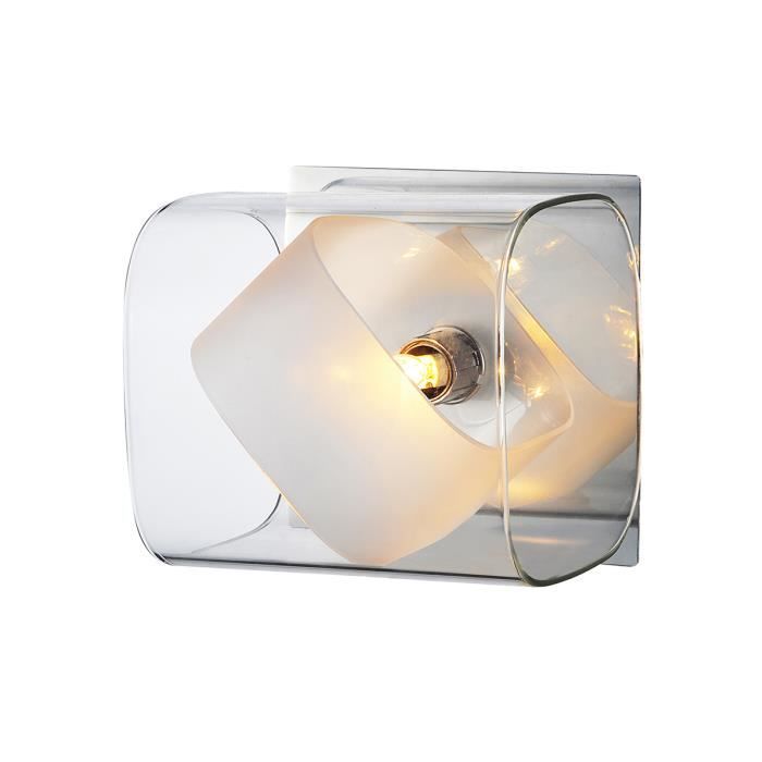 Applique décorative Transparent 40 W - G9 40W CHR+VERRE HL150009