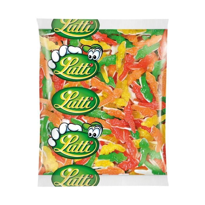 LUTTI Bonbons Crocodile en vrac - 2 kg