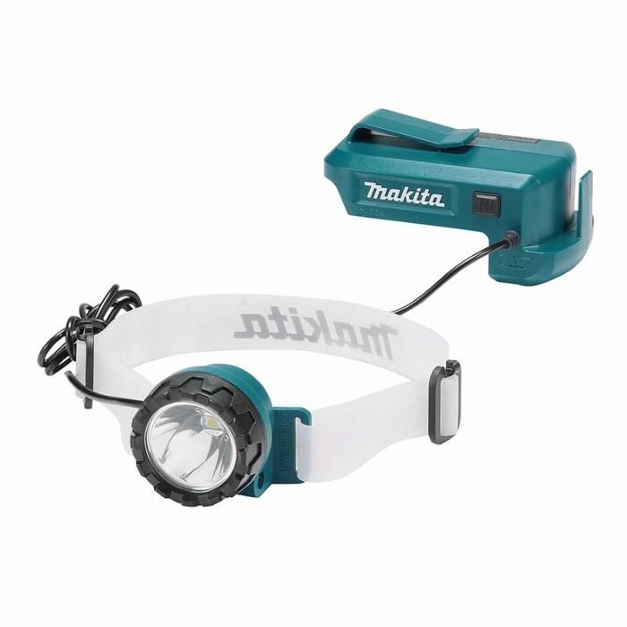 lampe frontale led li 14,4-18v makita (vendu sans chargeur ni batterie) - deadml800 pieces detachees lampe frontale