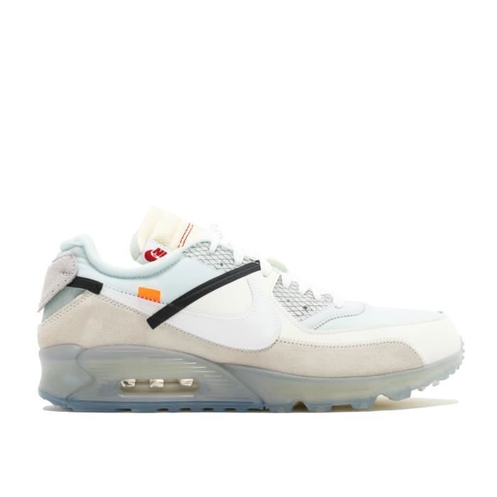 Basket OFF-WHITE AIR-MAX 90 Essential 'THE TEN' Blanc