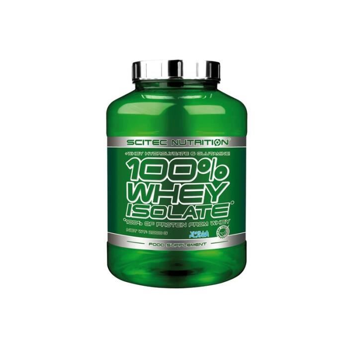 100% Whey Isolate (2kg) Coco Scitec Nutrition