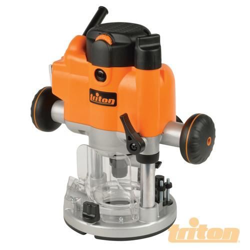 TRITON Défonceuse plongeante - Compacte - Légère - Précision - 1 010 W