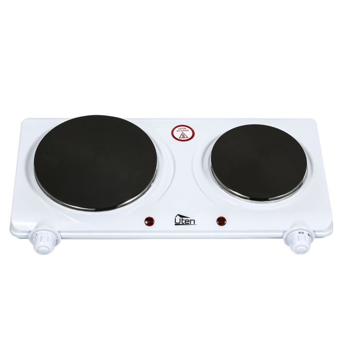 2 Plaques de Cuisson Chauffante Double