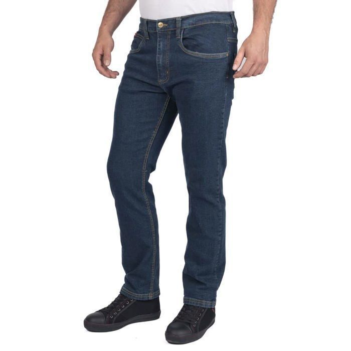 Jeans Lee cooper LCPNT219 Jean de Travail en Denim Extensible