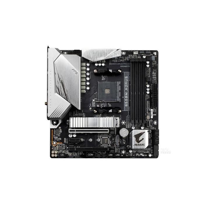 Carte mère GIGABYTE B550M AORUS PRO AX AMD B550 Socket AM4 4xDDR4 SDRAM 128GB Micro ATX - Gigabyte