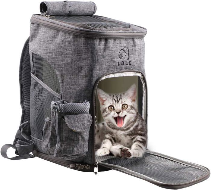 Comparer les prix de Sac Dos de Transport pour Chien et Chat Animal de Compagnie Pratique pour Randonne et Camping PZCC