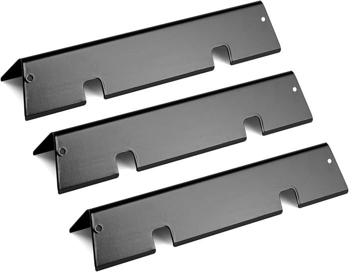 Barre Flavorizer Per Weber Spirit GS4 - 3 Pezzi 38.9 Cm, Smaltate Porcellana | Ricambio Barbecue