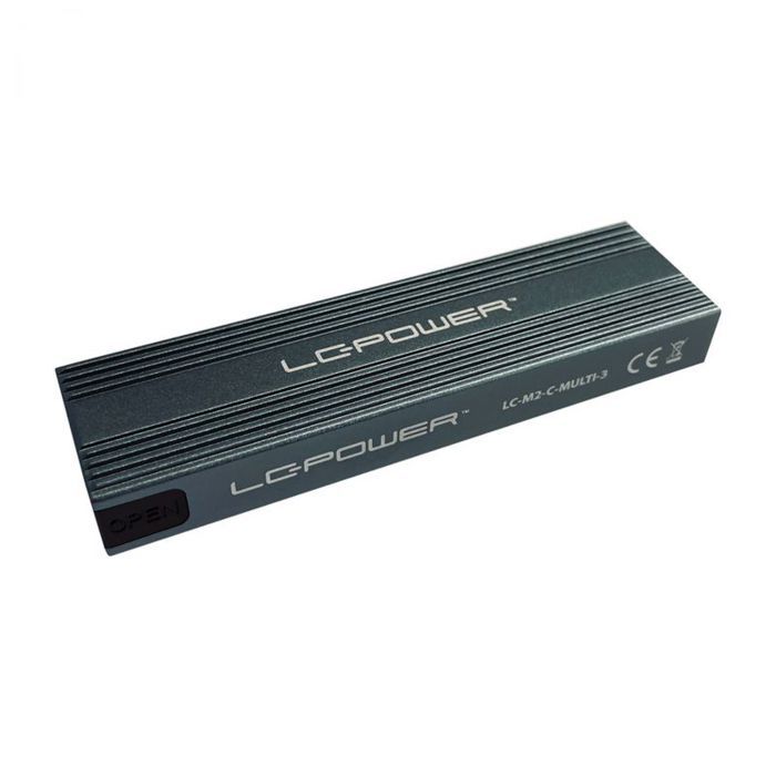 Disque dur SSD - LC-POWER - LC-M2-C-MULTI-3 - M.2 - USB 3.0 - Compatible NVMe/SATA