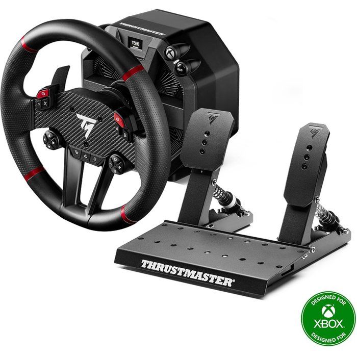Thrustmaster T598X Volant de course Direct Axial Drive Force Feedback avec base et pédales Xbox Series Xbox One PC
