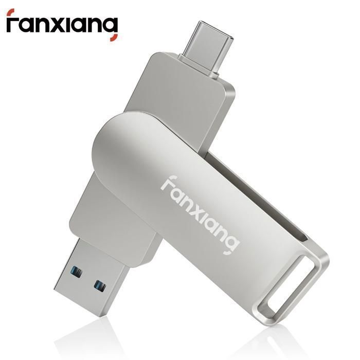 Clé USB Fanxiang FF956 2-en-1 USB A Type C 512 Go USB 3.2 Gen2x2 2000 Mo/s
