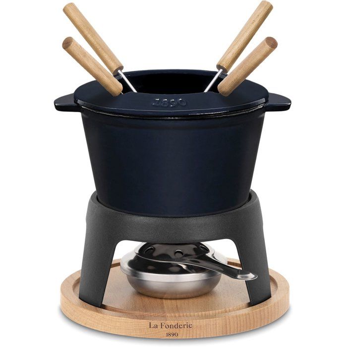 Set à fondue en fonte 4 personnes MONT D'ARBOIS