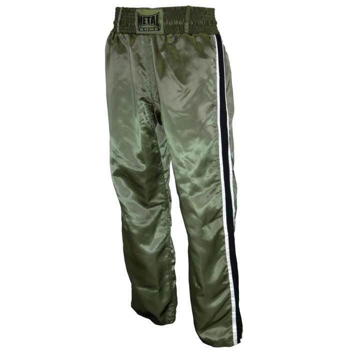 Pantalon de Kick-Boxing Metal Boxe Full - kaki