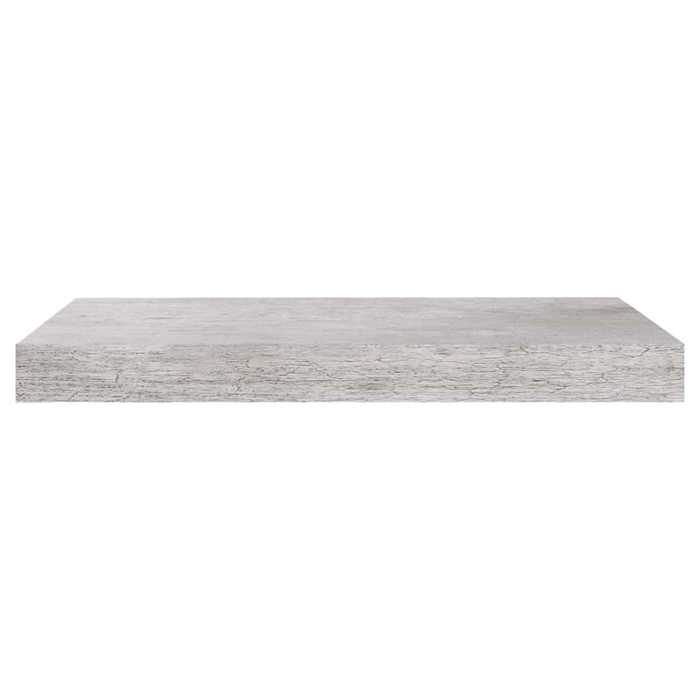 Magnifique Étagère murale flottante gris béton 50x23 5x3 8 cm MDF - design polyvalent - pour maison - Gris 1.54 kg 2026_314439