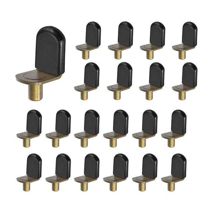 Supports détagère en bronze supports pour étagères en verre meubles armoires bibliothèques style équerre 30 pièces