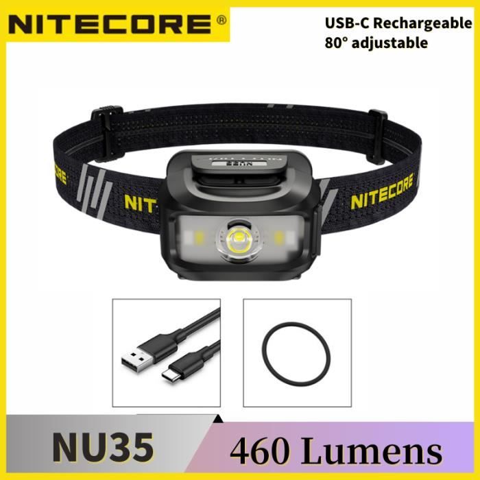 Lampe Frontale rechargeable 460 Lumens - Lampe frontale Nitecore