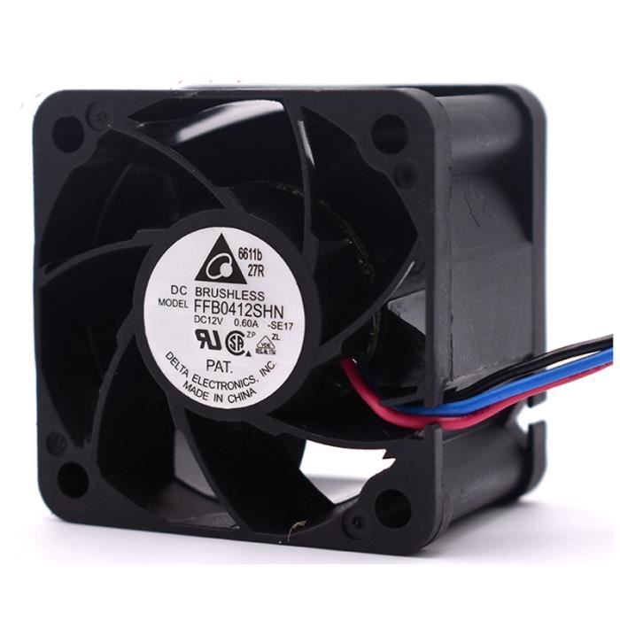Ventilateur PC 92mm QUR0912VH 12V 0.60A 4 Broches PWM - Neuf, Pour Refroidissement