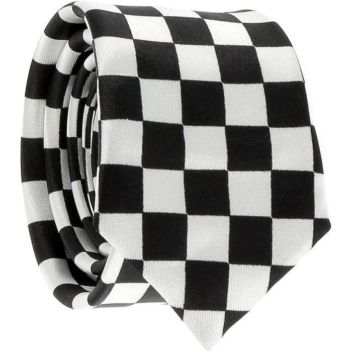 Cravate Fantaisie Jeux De Cartes Blanche – Motif Poker Casino, Cravate Originale Pour Soirées, Mariages Ou Tenues Décontractées Chic
