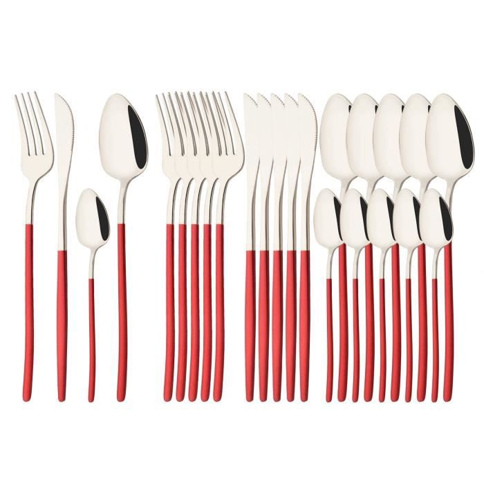 Ensemble de couverts en acier inoxydable Design essentiel moderne